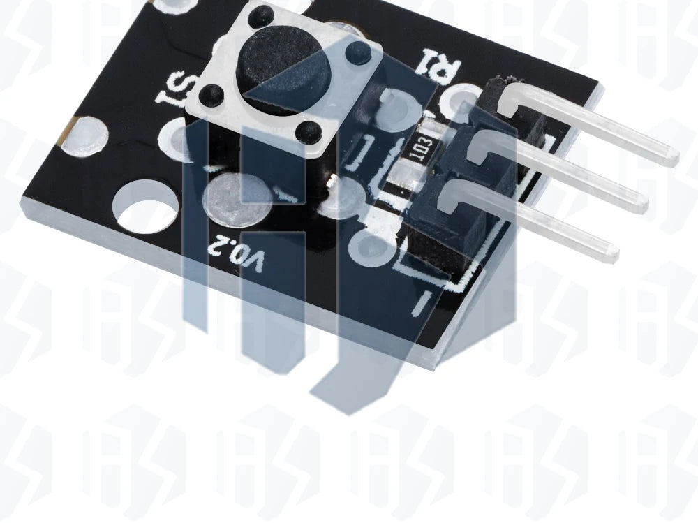 KY-004 3Pin Tactile Switch Module 6x6x5mm, Push Button for Arduino DIY Mini Projects