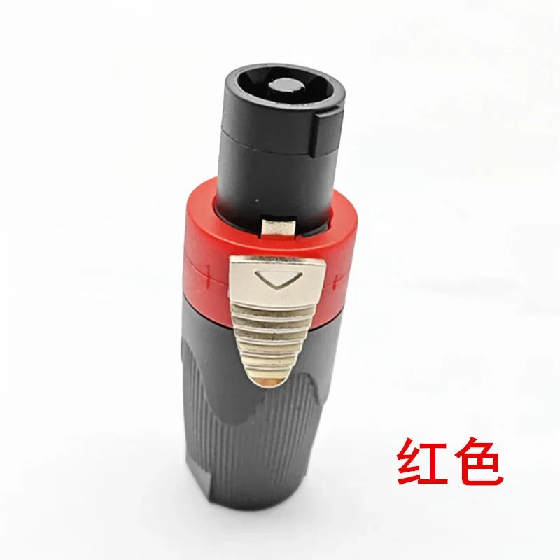 1PC Speaker Powercon connector Speakon 4 Pole Plug Male Professional audio power plug usb c connector  conector bico injetor JUY