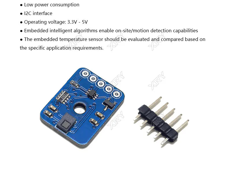 XRY Low power, high sensitivity infrared (IR) sensor for presence and motion detection, STHS34PF80