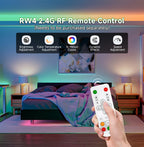 SP805E ESP32 WLED Controller WiFi Music LED Controller for Addressable WS2811 WS2812 WS2814 WS2815 SK6812 PWM CCT RGB Cob Strips