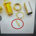 200pcs RP SMA Female Sewing/  SMA Female Connector for Coaxial RG58 LMR195 Cable (Just 200pcs Pin)