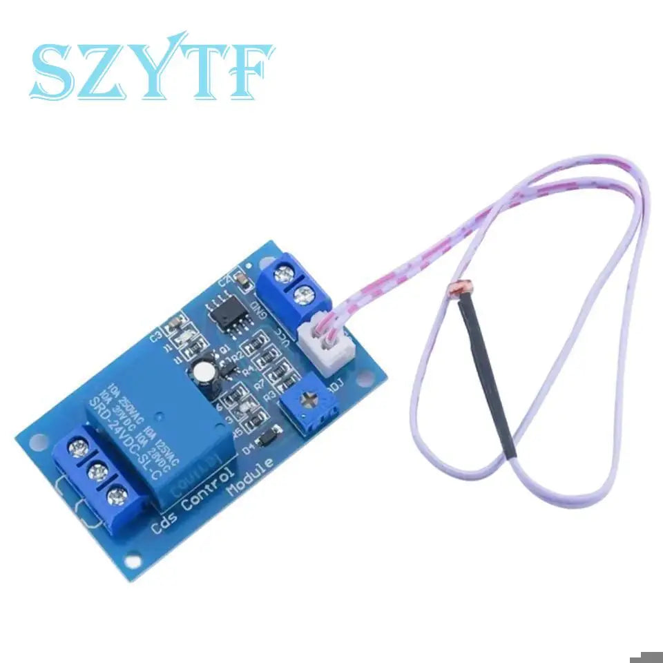 XH-M131 DC 5V/12V/24V Light Control Switch Photoresistor Relay Module Detection Sensor Brightness Automatic Control Module