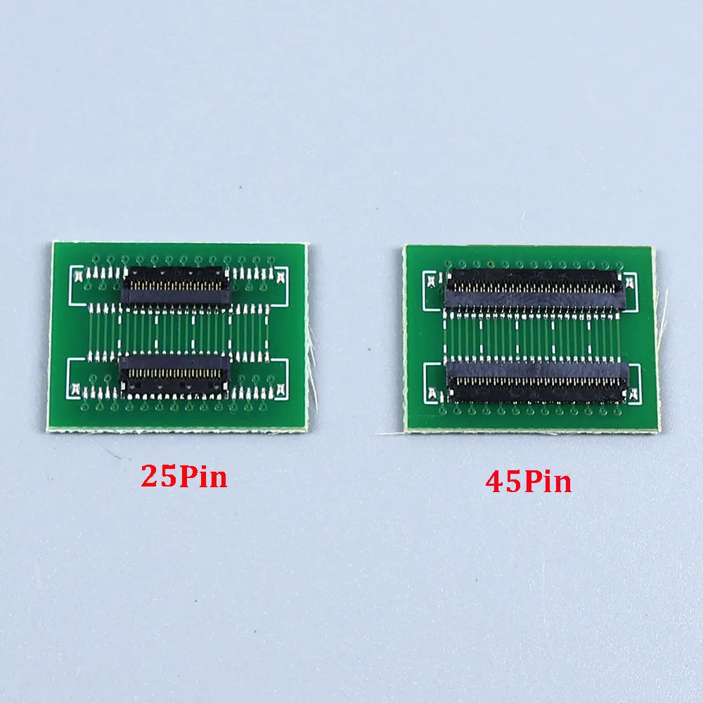 FPC FFC Flexible Flat Cable Extension Connection Board 0.3 MM PCB Pitch 21Pin 25 31 39 45 51 PIN Connector FPC Adapter