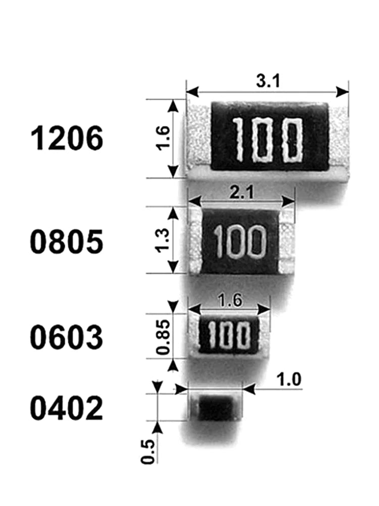 50pcs 2512 1% SMD resistor 0R-10M 1W 0R 1K 10R 100R 150 220 330 470 ohm 1K 2.2K 10K 100K 220K 1R 10R 100R 150R 220R 330R 470R 1M