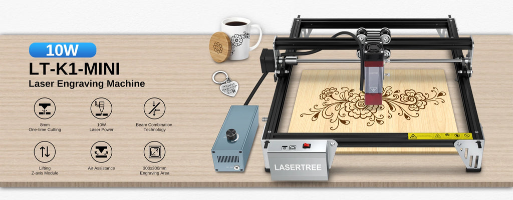 LASER TREE 20W Laser Module 450nm 40W TTL Blue Light Laser Engraver Head for Laser Engraving Cutting Machine Wood Working Tools