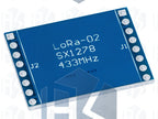 433MHZ SX1278 LoRa Module 433M 10KM Ra-02 Wireless Spread Spectrum Transmission Board 2.4G IPX Antenna for Smart Home
