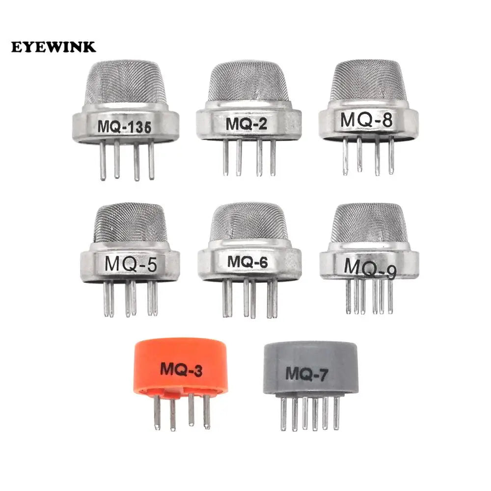 MQ Sensori della Serie MQ135 MQ2 MQ3 MQ5 MQ7 di Rilevamento del Sensore di Gas Rivelatore di MQ-135 MQ-2 MQ-3 MQ-5 MQ-7 DIP