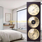 D84F Set Wall Mounted Thermometer Barometer Hygrometer for Household