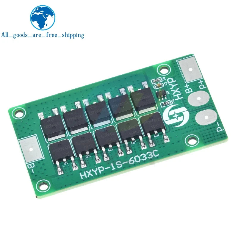 1/3PCS BMS 1S 30A 3.2V LiFePO4 / 3.7V Lithium Battery Protection Board 18650 4.2V Charging Voltage/Short Circuit