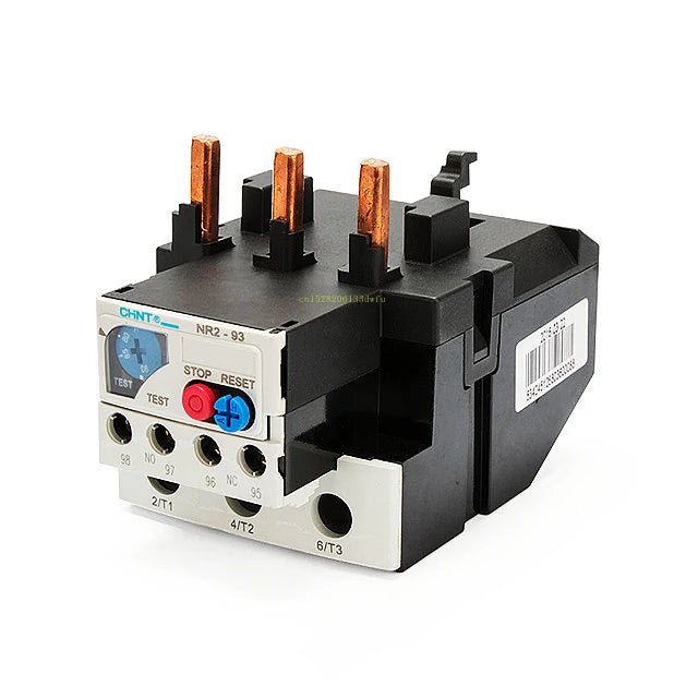 CHNT NR2-93/Z 30-40A 37-50A 48-65A 55-70A 63-80A 80-93A Thermal Protection Overload Relay For CJX2 40A 50A 65A 70A 80A 63A