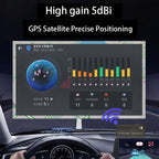 1575.42MHZ GPS Passive Built-in FPC Antenna GPS Receiving Module Positioning Antenna High Gain 5dBi I-P-E-X-1 12CM Cable RG1.13
