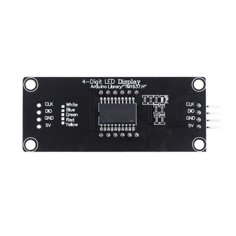 Y-1 Piece 0.56" 4-Digit LED Display Module TM1637 7-Segment Digital Tube for Arduino Electronic Clock Display Board