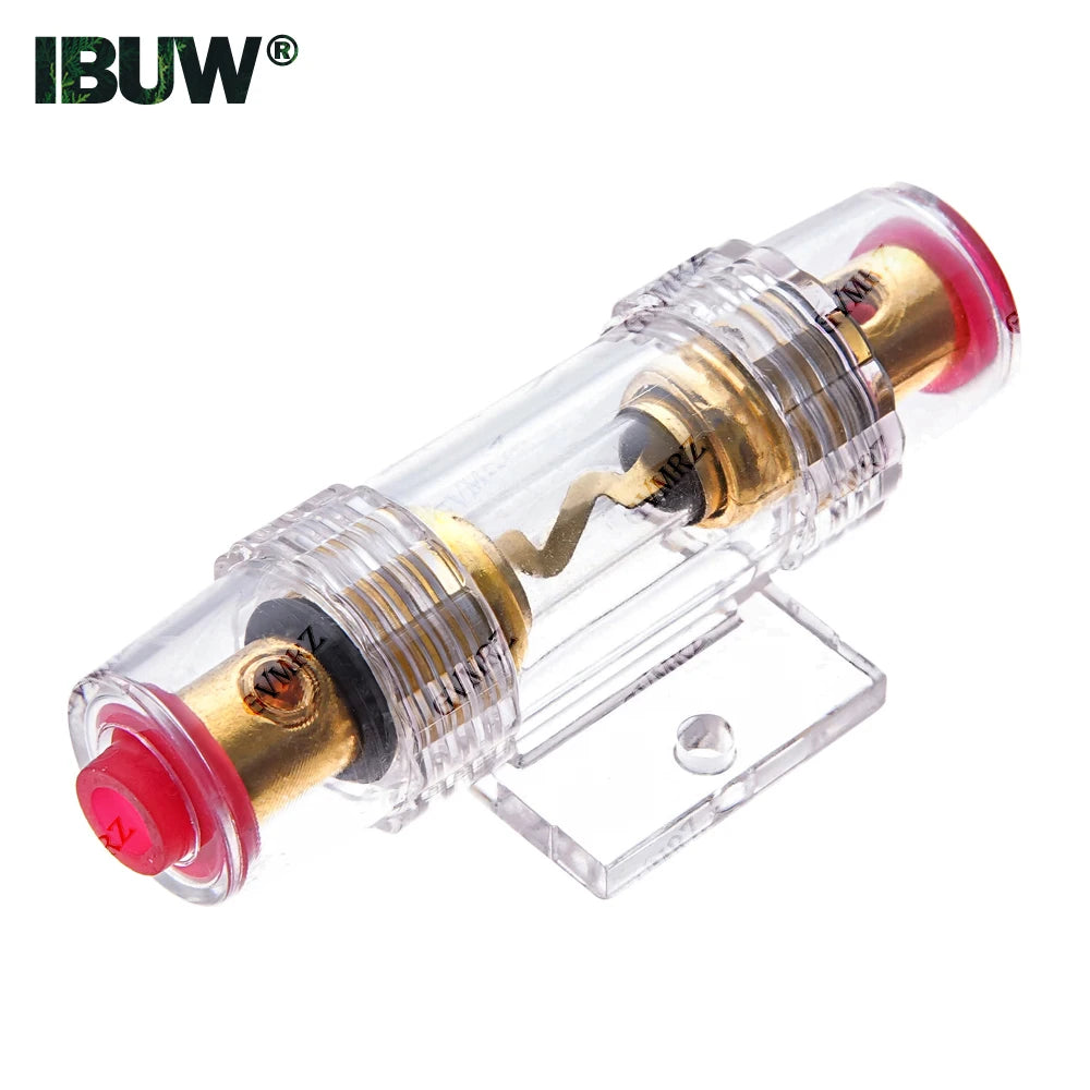 1Set 70A 80A AGU 10*38MM Fuse & Holder Car Audio Refit Fuse Holder Car Stereo Audio Circuit Breaker Inline 30A 40A 50A 60A 100A