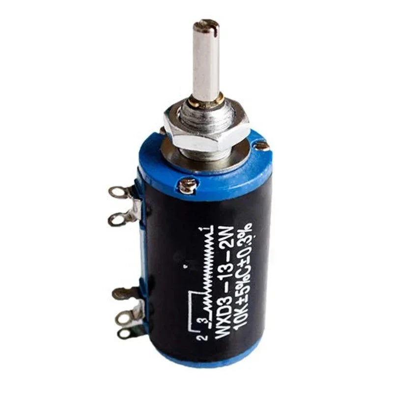 1PCS WXD3-13-2W Precision Multi-turn Potentiometer 1K 2.2K 3.3K 4.7K 6.8K 10K 22K 47K 100K Ohm 10 Laps Wirewound Potentiometers