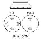 Electric Waterproof Power 12v Led Light Momentary Push Button Switch 8/10/12/16/19/22 Mm Pressure Switches 220v 24v 3v Keyboard