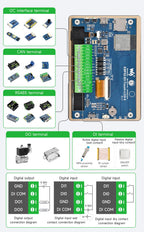 Waveshare ESP32-S3 5inch Capacitive Touch Display Development Board, 5-Point, 32-Bit LX7 Dual-Core Processor, ESP32 With Display