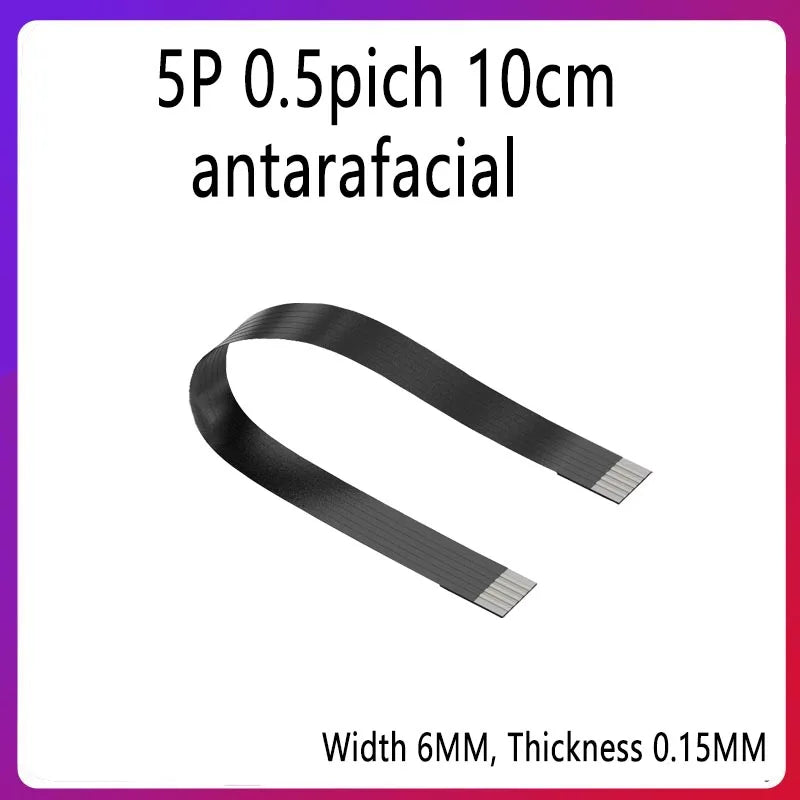 FFC Type-C Mini Micro USB Extension Ribbon Cable 90 FPV Slim Flat Soft Flexible FPC Charge FPV Brushless Handheld Gimbal Monitor