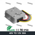 24V 48V to 12V 10A-30A DC-DC Step-Down Converter 12V Buck Voltage Regulator Power Adapter Buck Converter Applied to LED Car Mou