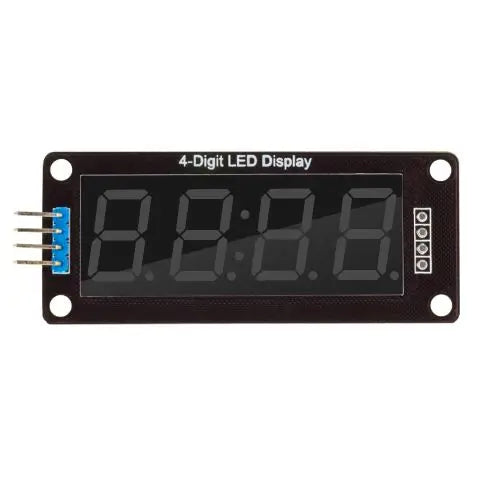 TM1637 0.56 inch Digital Tube Clock Module 4-Digit 7 Segments Double Dots LED Display for Arduino Red Blue Green Yellow White