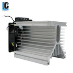 LCTC Radiator With Fan For Three Phase Solid State Relay SSR Heat Sink 100A 120A 3-phase Relay DC 48V Y-150