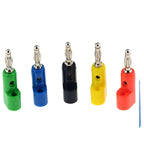 5pcs 4mm Banana Plug Stackable Terminal Binding Post Jack Plug Socket