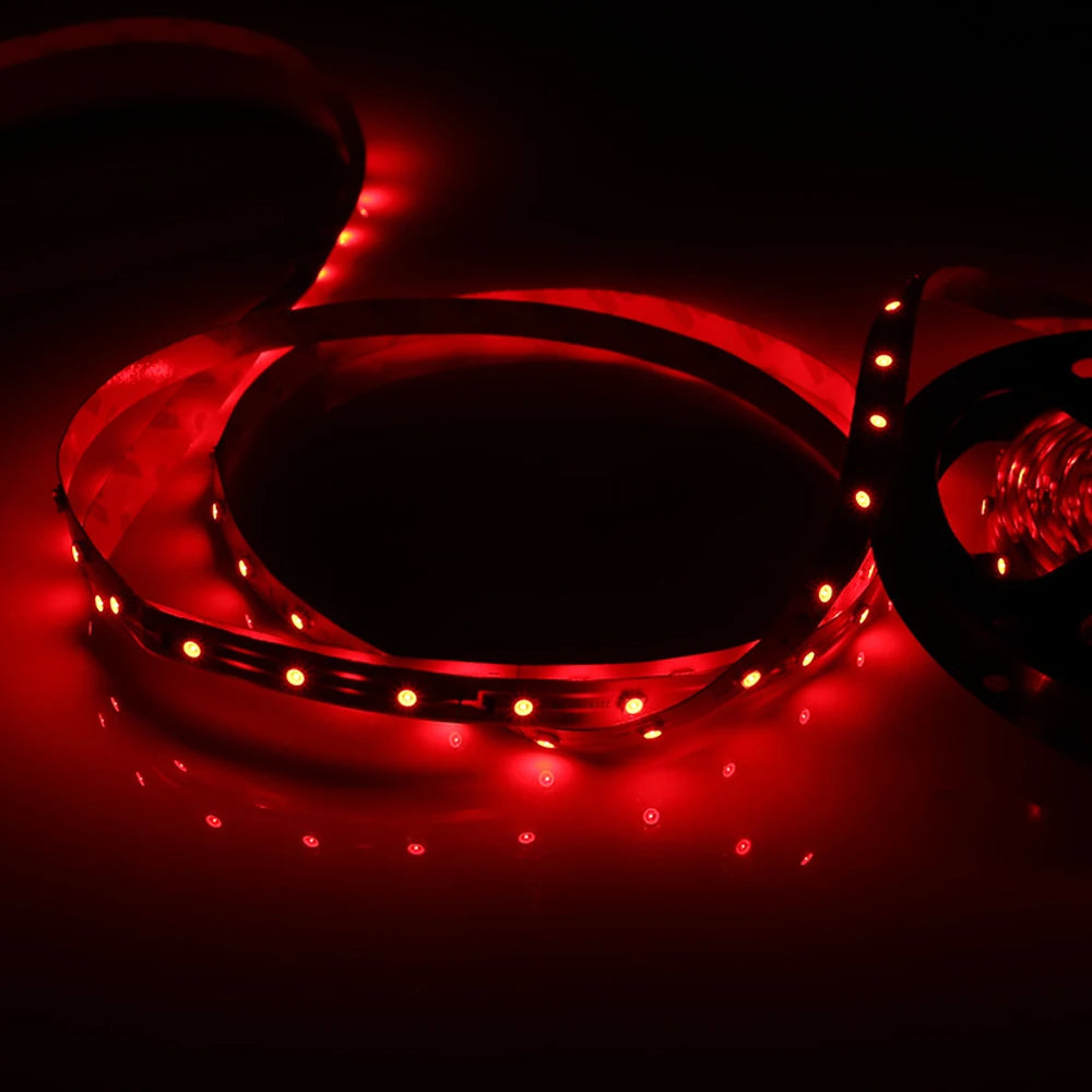 5V 12V 24V 2835 Led Strip 5m 300/600/2400 Pixels Led Tape SMD 3528 Fiexible Light Bar Strips Under Cabinet Lighting Backlight