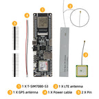 LILYGO® T-SIM7080-S3 ESP32-S3 Development Board Cat-M NB-Iot SIM7080G Module WIFI Bluetooth With GPS Camera Solar TF SIM Holder
