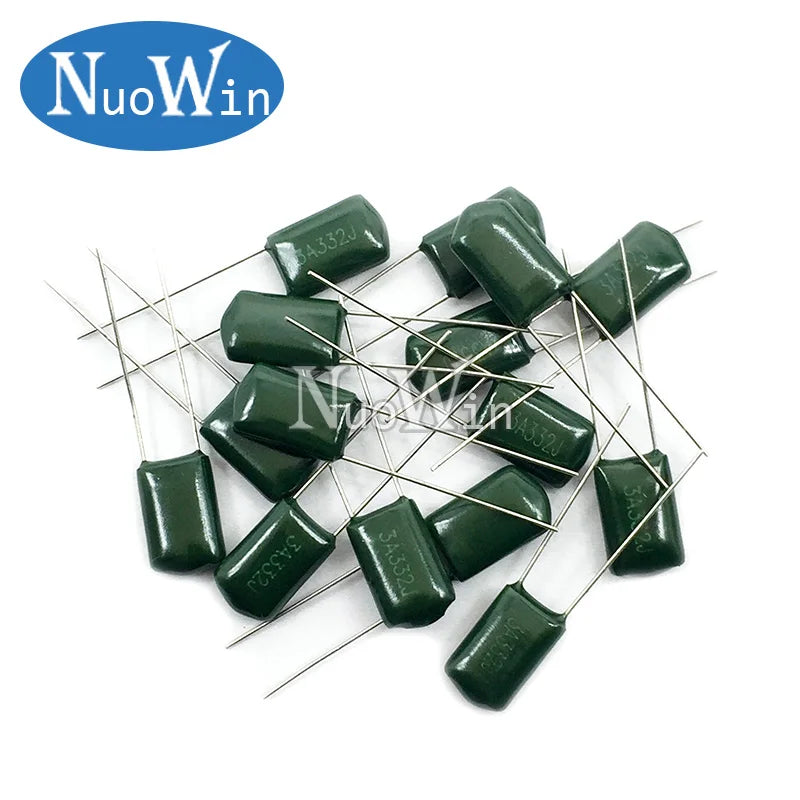 20pcs/Lot 250V 400V 1000V Polyester Film Capacitor 2.2NF 4.7NF 10NF 22NF 68NF 100NF 2E222 2E472 2E223 2E683 2E104 2G103 3A332