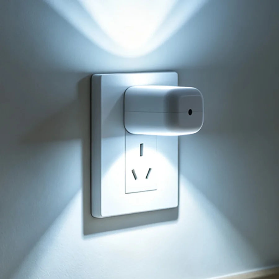 1/2/3/4pcs EU/US Plug LED Night Light Plug in Dusk To Dawn Sensor Auto on Off Rotatable Soft Light for Kids Room Kitchen Hallway