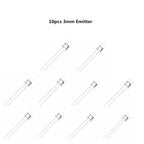 10pairs 3mm 5mm 940nm LEDs Infrared Emitter and IR Receiver Diode Diodes 301A
