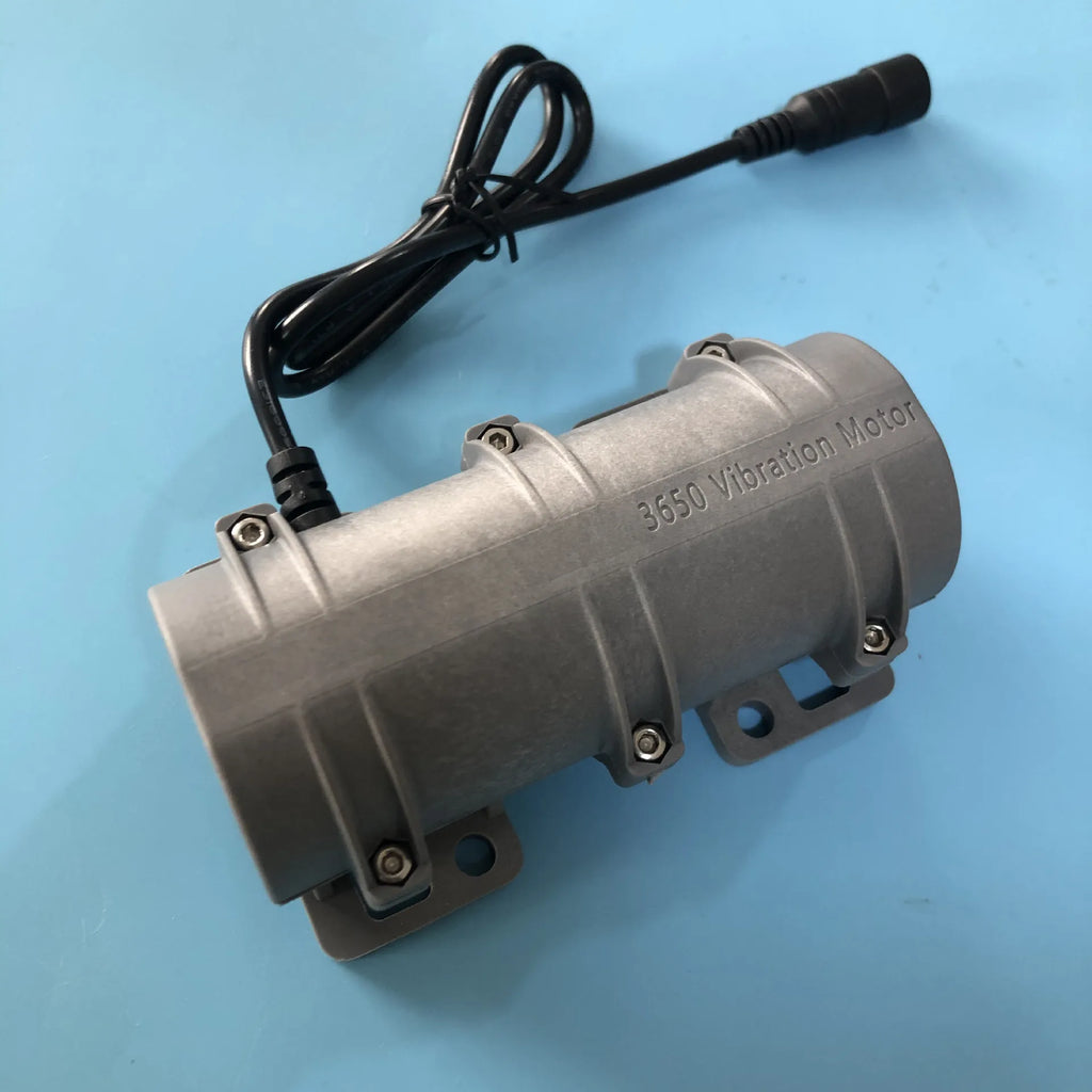 3650 massage bed vibration motor: 12V - 24V double eccentric wheel DC vibration motor