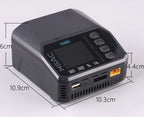 ToolkitRC M6AC 15A 300W Multifunctional LiPo Battery Charger Smart 1-6S Balance for RC Models - High Power RC Accessory