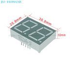 5pcs 0.8 inch 10Pins C-C 8021AS C-A 8021BS  2 Digits Bits 7 Segment Red LED Digital Display Digitron Common Anode Cathode