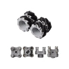 65mm Mecanum Wheel Omni-Directional Smart Car Robot DIY Building Blocks TT Motor Wheel Set of Four