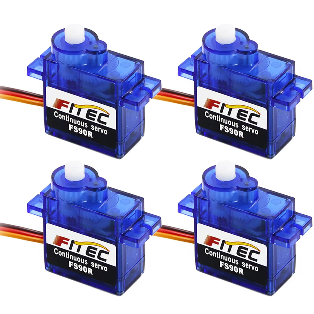 Feetech Mini FS90R Micro Servo 360 Degree Continuous Rotation RC Servo Motor 9g for Arduino Robotic Helicopter Airplane Boat DIY