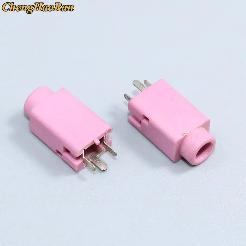 PJ Series 3.5mm Stereo Female Socket with Screw Audio Headphone Jack 3P Vertical Double Channel Connector 393 358 313 306（1-20）