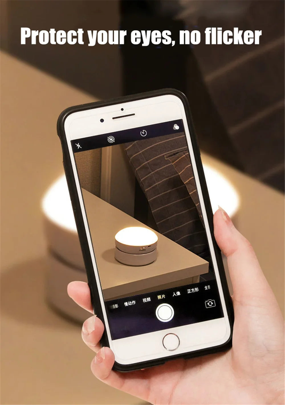Night Light USB Motion Sensor Charging Round Energy-saving LED Lamp Bedroom Light Corridor Home Bathroom Wall Lights Night Light