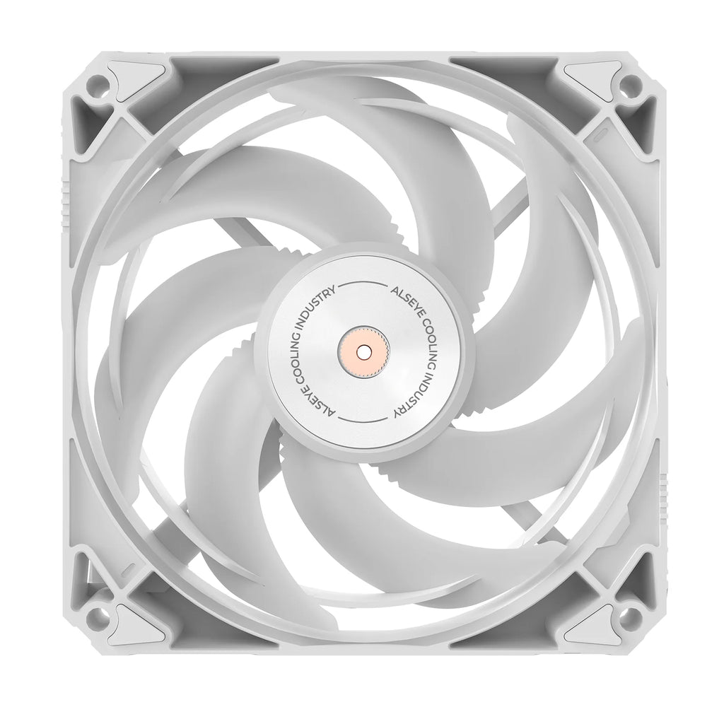 ALSEYE W12P 12CM Case Cooling Fan ARGB Light Synchronization PWM Intelligent Temperature Control Silent Fan 900-3000RPM