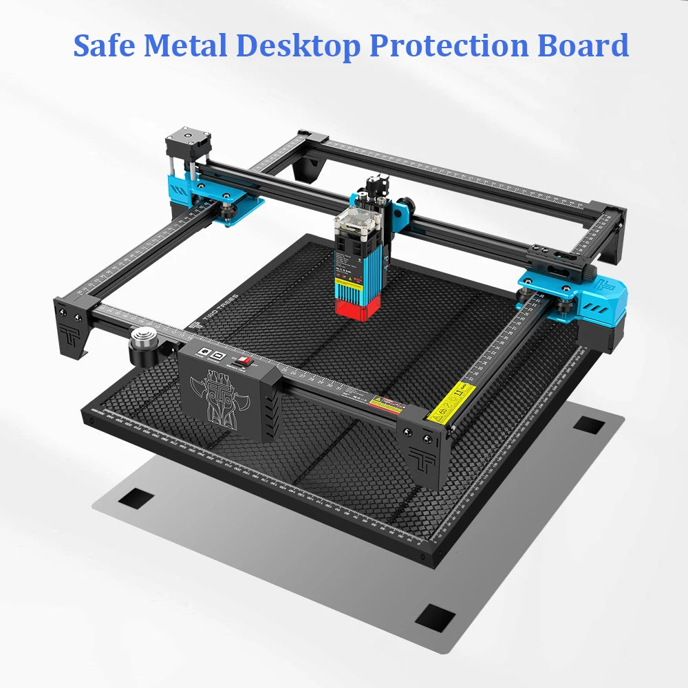TWOTREES Honeycomb Working Table for CO2/Diode Laser Engraving and Cutting Machine | Durable Laser Metal Bed CNC Tools