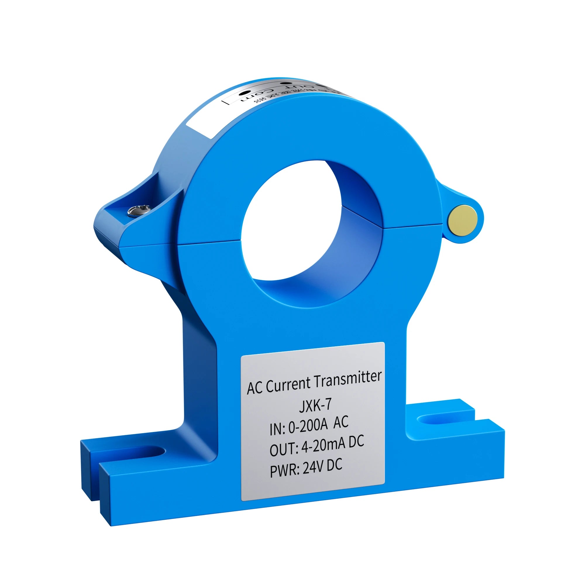 20 25 38mm Hole Size AC DC Hall Current Transducer Open Loop Split Core Current Sensor 4 20ma Current Transmitter 0 10V