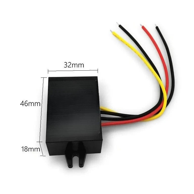 Waterproof Step-down Converter 12 24V 36V 48V 60V 72V 80V 85V to 12V 1A 2A 3A 5A Volt Regulator DC to DC Mini Buck Converter