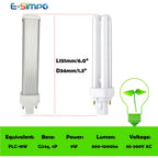 1PC 4Pin G24Q LED Horizontal 7W 9W 11W PL Light Lamp G24q-1 G24q-3 PLC-18W PLC-26W CFL Replacement CE RoHS Plug Bulb Light