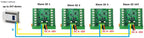 8ch DC 8-30V PT100 RTD RS485 Temperature Sensor Module Modbus RTU Platinum Thermal Resistance Collector -40~500C