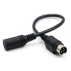 1PCS DC Power Supply Adapter Cable 5.5 X 2.1mm Female to MINI DIN 4 Pin Male For SATO TG-5011-19V-ES TV LCD VCR Lead Wire