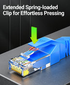 AMPCOM RJ45 Ethernet Cable, Cat6 Lan Cable (24AWG) UTP CAT 6 RJ 45 Network Cable Patch Cord for Desktop Computers Modem Router