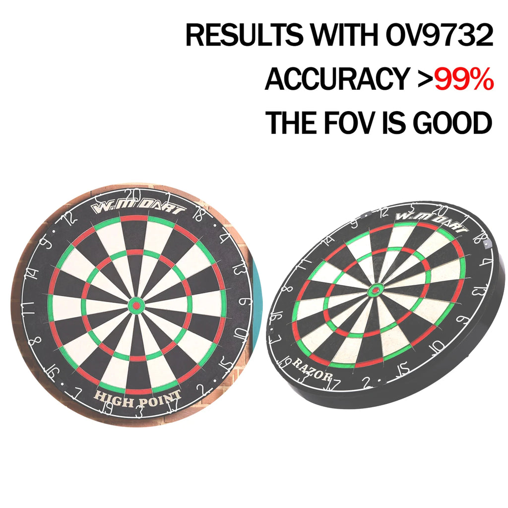 3Pcs IMX179/OV2710/OV2735/OV9732 USB Camera Module 100° 30FPS No Distortion Compatible For Autodarts.io Win Mac Linux Raspberry