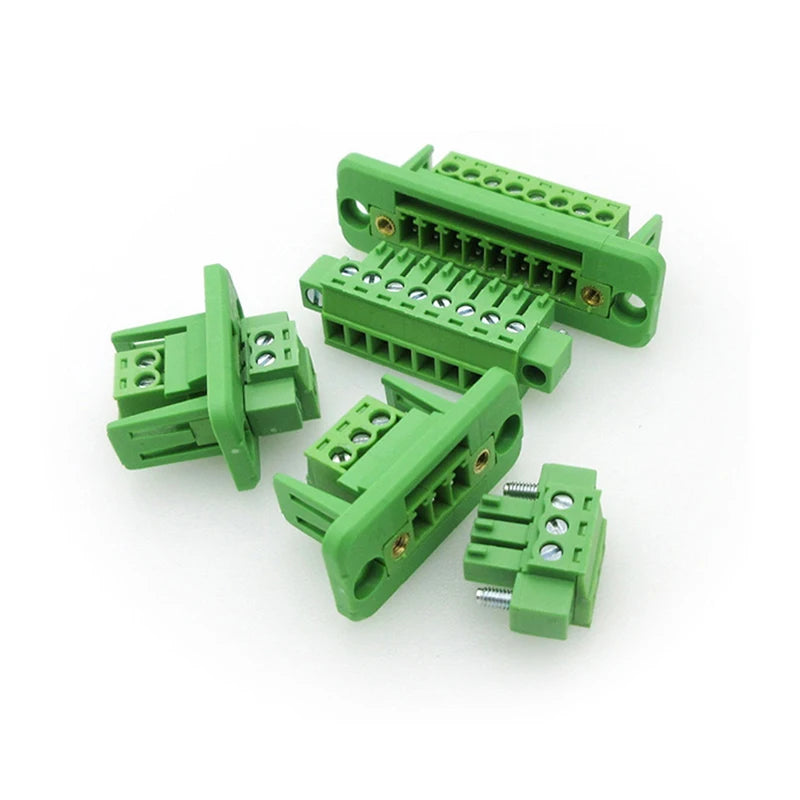 1Set 15EDGWC Pitch 3.81mm 2P/3P/4P/5P/6P/8P/9P Pluggable Terminal Block Connector JM15EDGKM 3.81mm Pitch