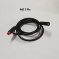 1pc 1m Long 6/8mm Circle Connector Cable Signal Sensor Cord For EBike E-Scooter Waterproof Extension Cable 2 3 4 5 6 Pin M6/M8