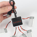 3.7V Lipo  4 in 1 / 5 in 1USB Charger for E010 H31  X4 Syma X5SW X5C X5HW