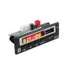 Bluetooth 5.0 WMA MP3 Decoder Board Wireless Car Radio Module Support USB TF FM Music Player with Color Screen Car Accessories